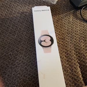 Samasung watch. It is new. It is still in box.